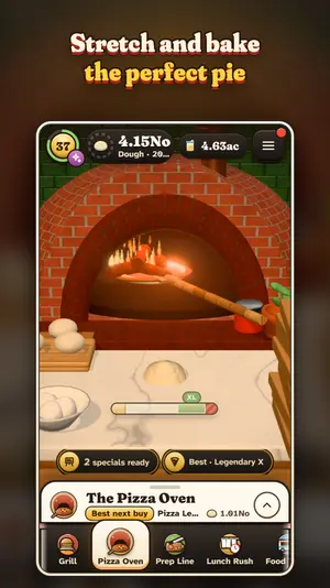 The pizza oven